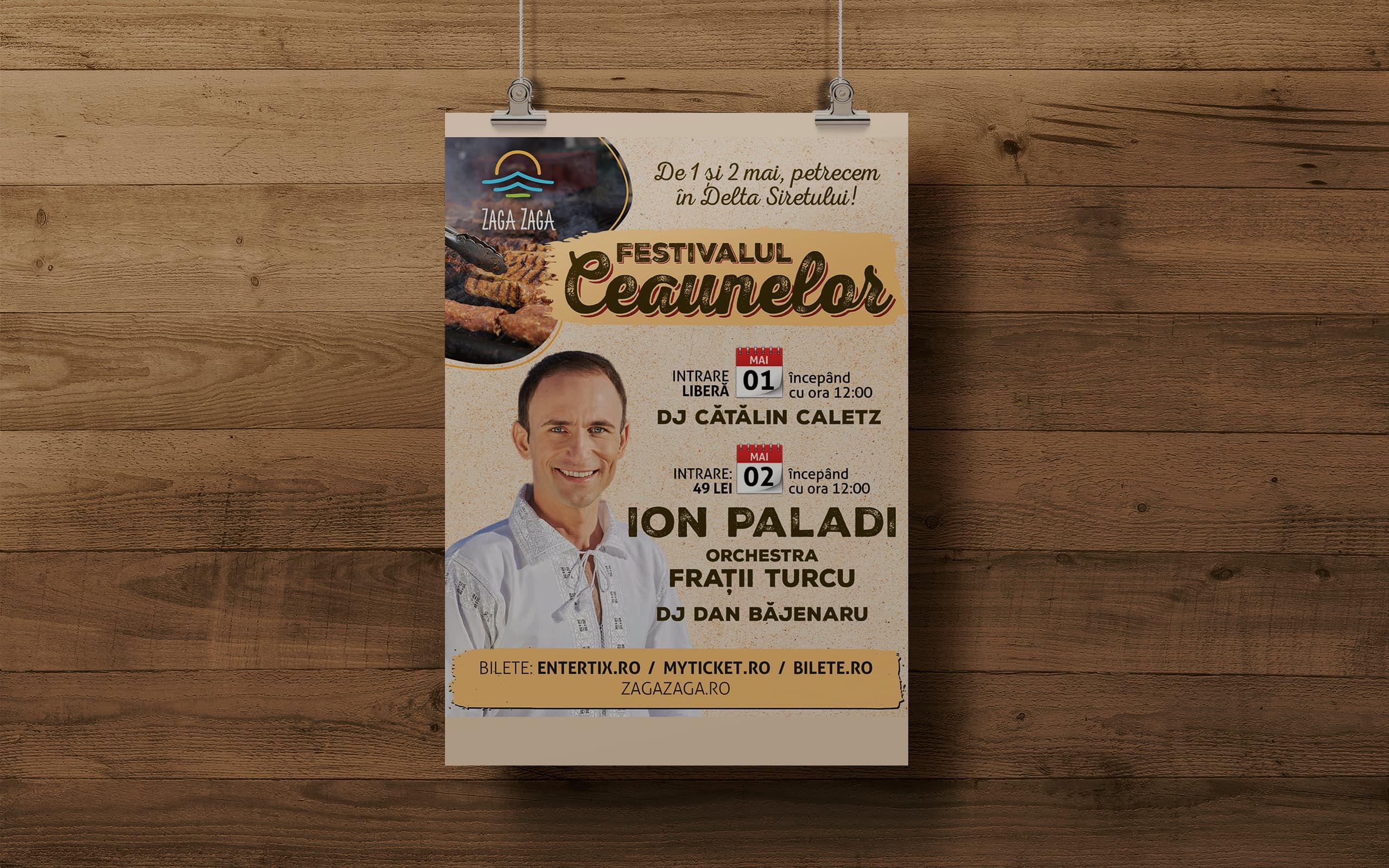 1 - 2 mai 2026 la Zaga Zaga, Festivalul Ceaunelor