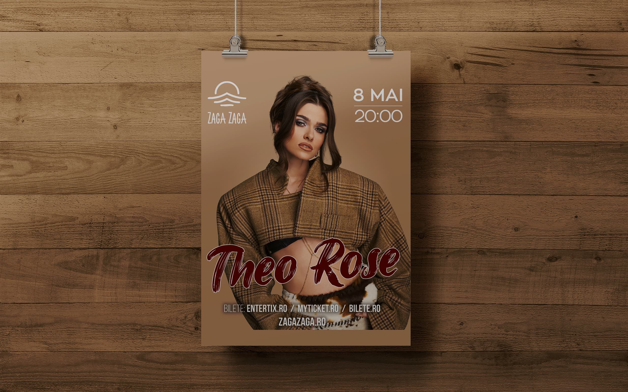 Theo Rose la Zaga Zaga