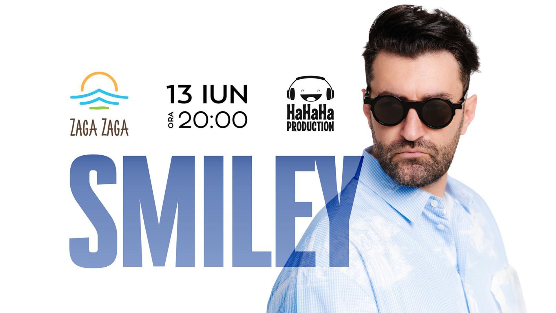Smiley concert Zaga 2026 cover bae640dc